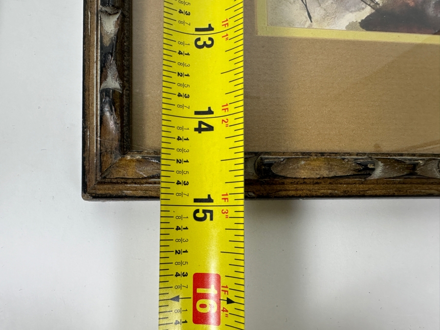 Pair Of Vintage 1975 Watercolor Paintings On Paper Artist Signed 8 X 10 Framed 13 X 15 [Photo 15]