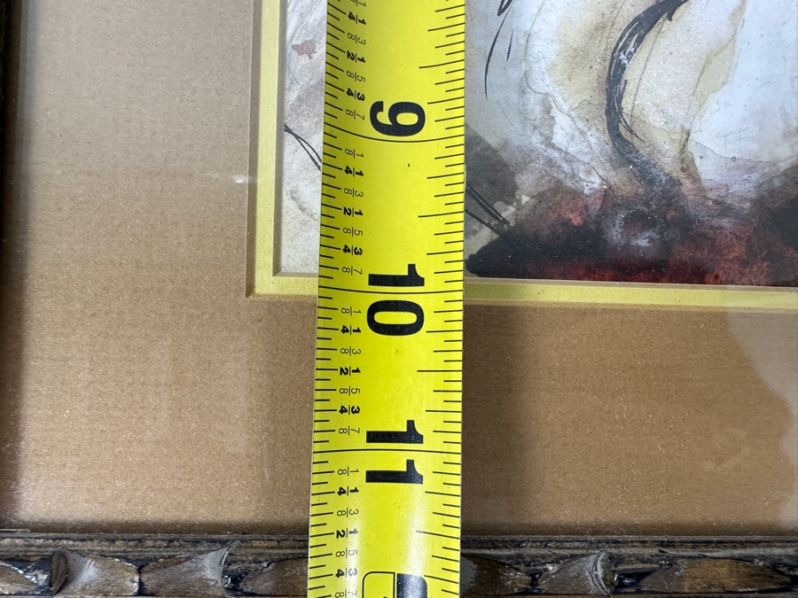 Pair Of Vintage 1975 Watercolor Paintings On Paper Artist Signed 8 X 10 Framed 13 X 15 [Photo 13]