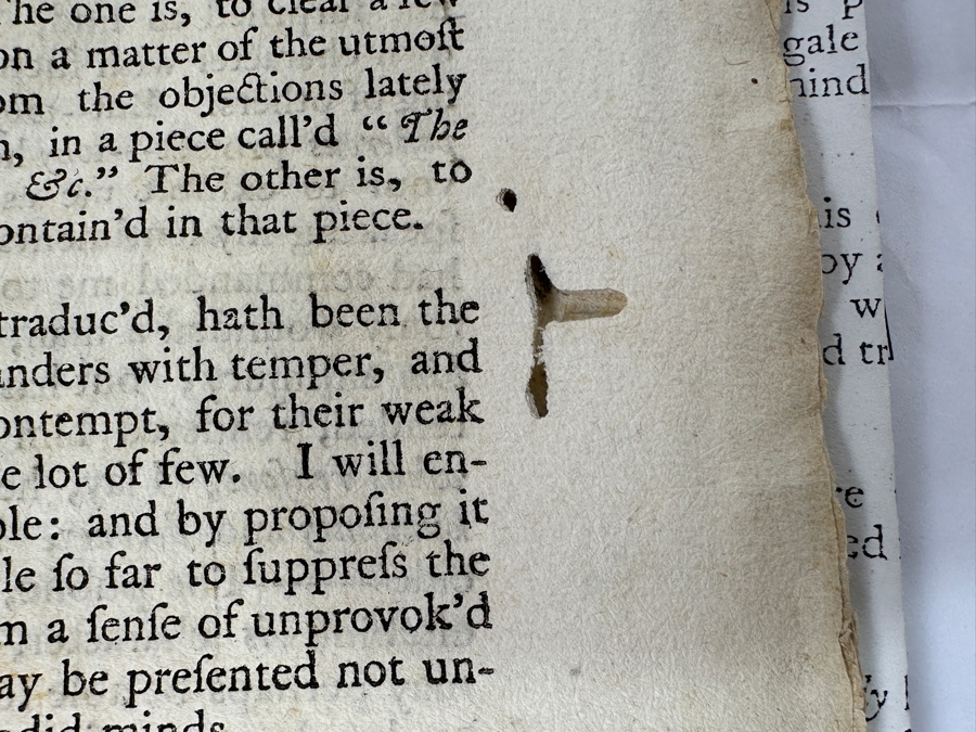 Rare Antique 1764 Book A Reply To A Piece Called The Speech Of Joseph Galloway, Esquire By John Dickinson Purchased From Second Story Books Via Abe Books - See Book Description In Photos And Original Book Listing [Photo 10]