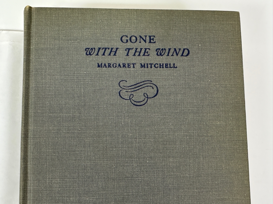 Rare First Printing Of Gone With The Wind By Margaret Mitchell With The Original First Printing Dust Jacket May, 1936 Date - Book In Excellent Condition - Original Dust Jacket Has Some Damage Estimate $5,000-$8,000 [Photo 6]
