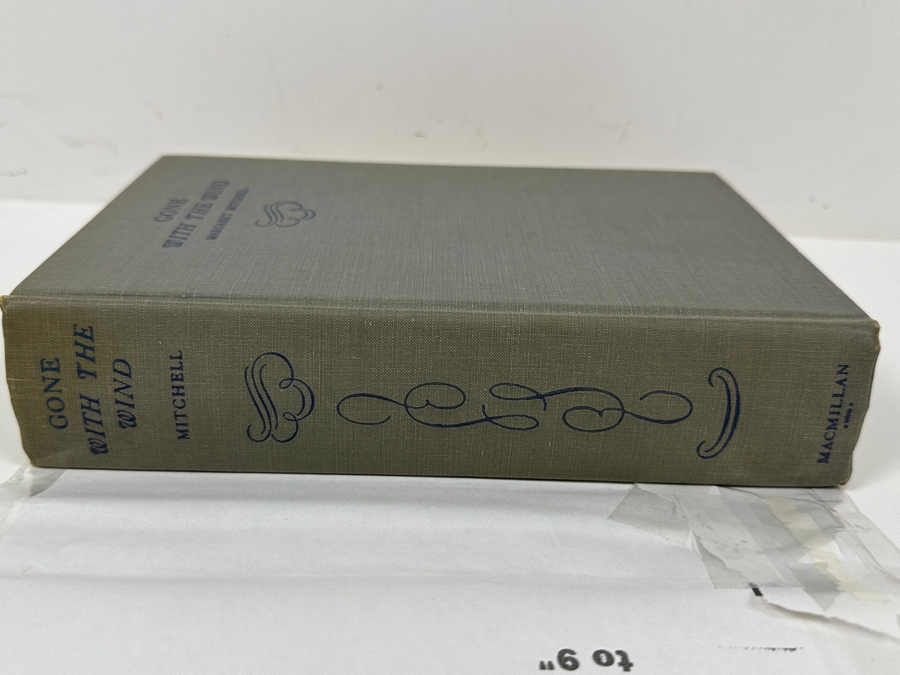Rare First Printing Of Gone With The Wind By Margaret Mitchell With The Original First Printing Dust Jacket May, 1936 Date - Book In Excellent Condition - Original Dust Jacket Has Some Damage Estimate $5,000-$8,000 [Photo 7]