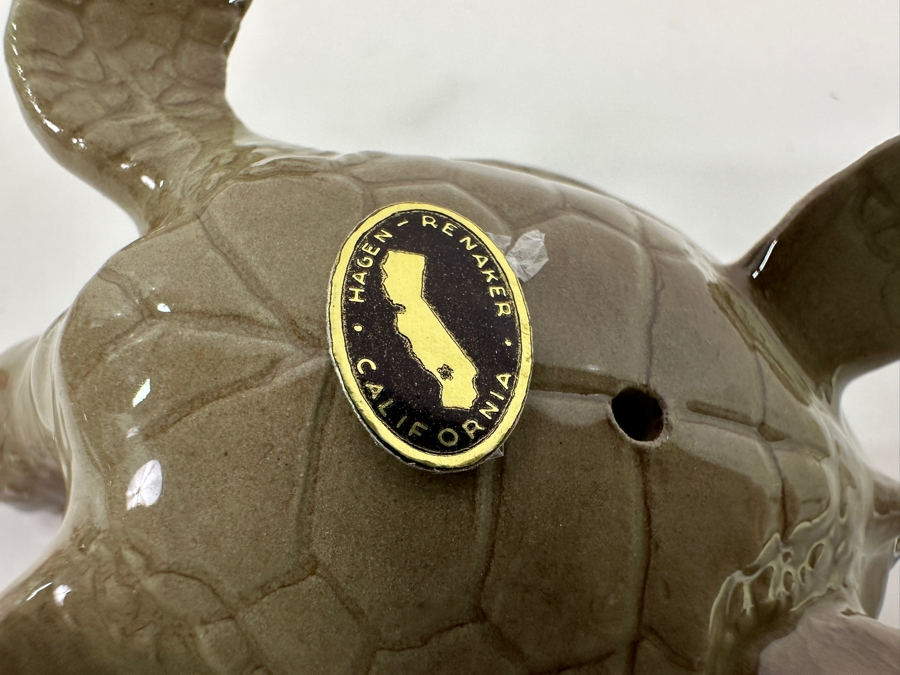 Hagen-Renaker California Ceramic Turtle Figurine 3'L [Photo 5]