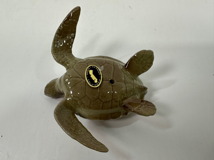 Hagen-Renaker California Ceramic Turtle Figurine 3'L [Photo 4]