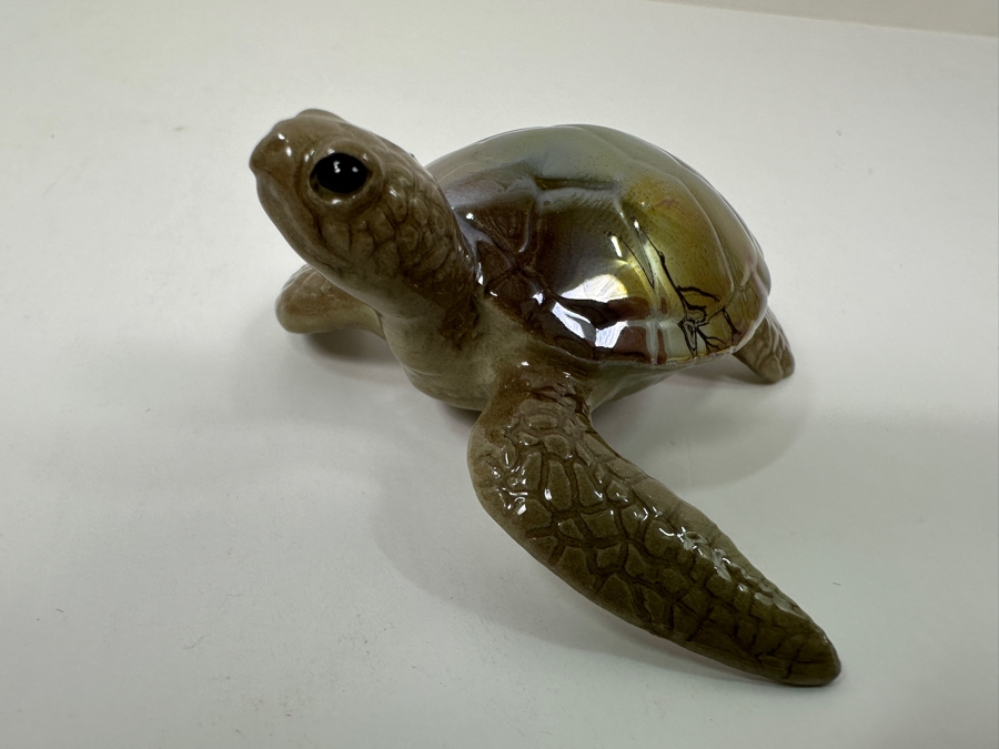 Hagen-Renaker California Ceramic Turtle Figurine 3'L [Photo 2]