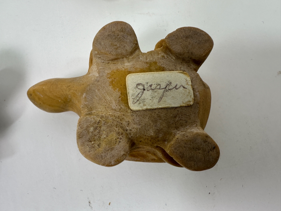 Collection Of (15) Hand Carved Stone And Glass Turtle Figurines [Photo 22]