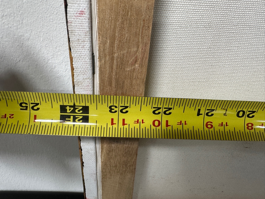 James Graca Original Abstract Oil Painting On Canvas Titled 'Perception Of Duality' 2006 24' X 24' [Photo 10]