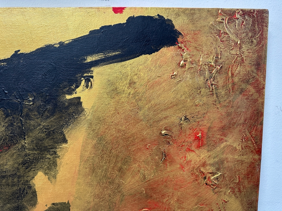 James Graca Original Abstract Oil Painting On Canvas Titled 'Perception Of Duality' 2006 24' X 24' [Photo 3]