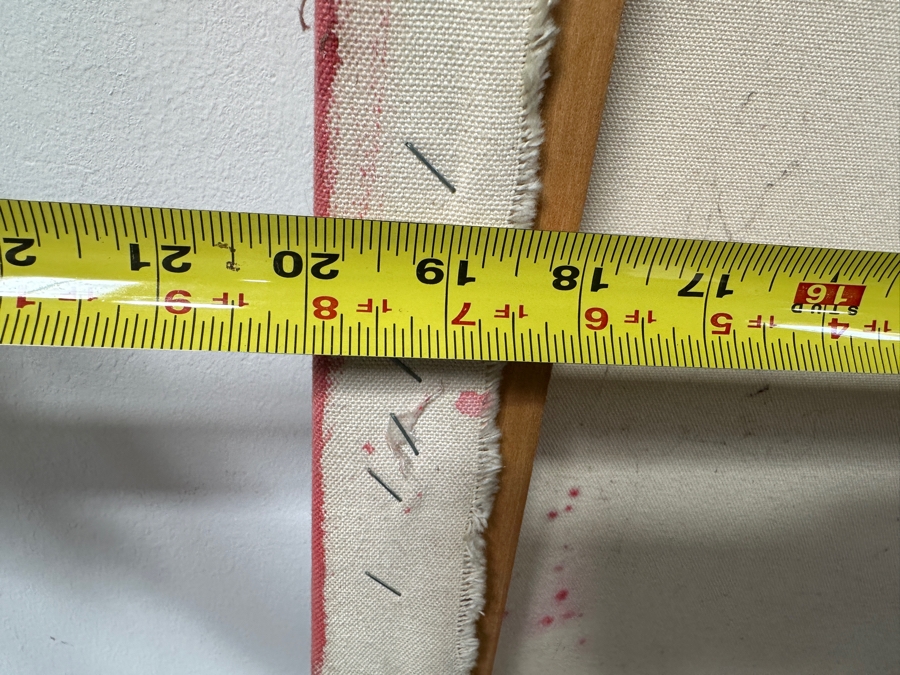 Amadea Bailey Original Abstract Oil Painting On Canvas Artist Signed Verso 20' X 20' [Photo 8]