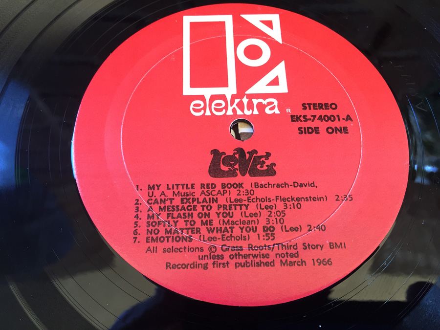 Love ‎- Love - Elektra ‎- EKS-74001 [Photo 4]