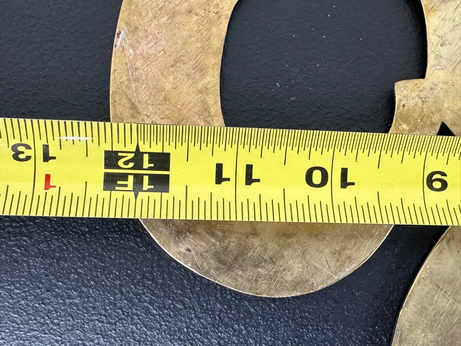 Solid Brass Decorative Om Symbol Wall Hanging 12.5 X 12.5 [Photo 5]