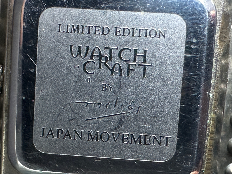 Limited Edition Watchcraft Art Wrist Watch By Eduardo Milieris Numbered 262 Of 1,000 Retails $500-$600 - See Photos [Photo 9]