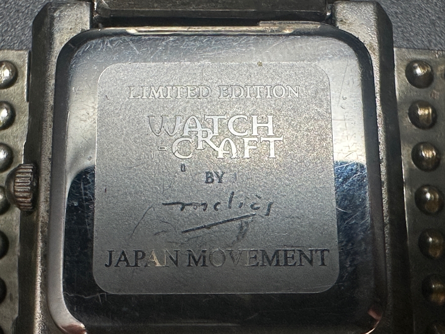 Limited Edition Watchcraft Art Wrist Watch By Eduardo Milieris Numbered 262 Of 1,000 Retails $500-$600 - See Photos [Photo 8]