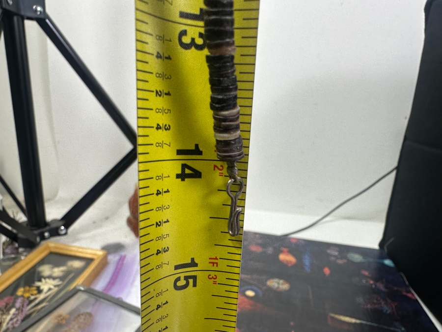 Vintage Turquoise Heishi Beads 14' Necklace [Photo 5]