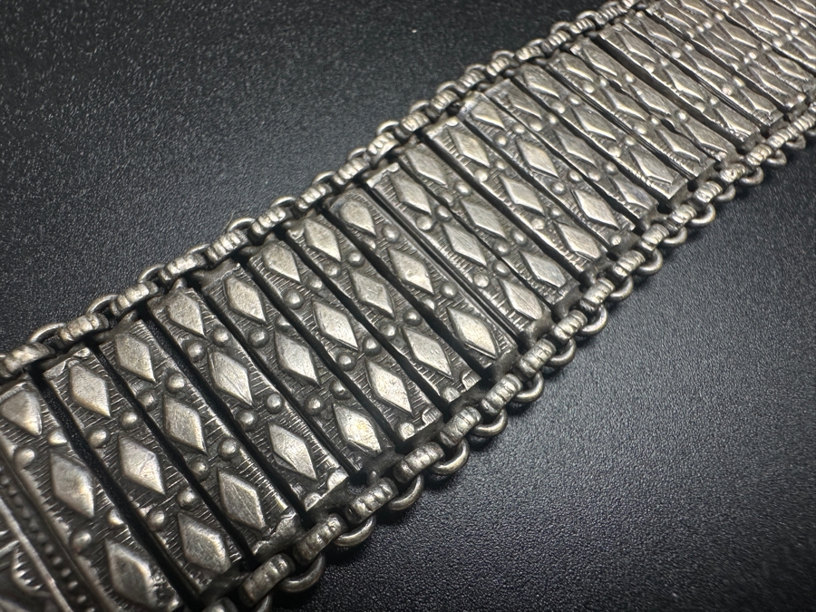 Sterling Silver 7' Bracelet 51.5g [Photo 2]