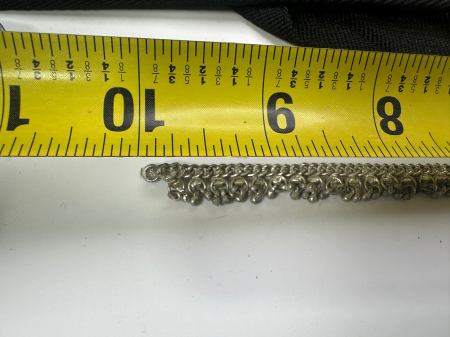 Sterling Silver 10' Bracelet 28.6g [Photo 4]