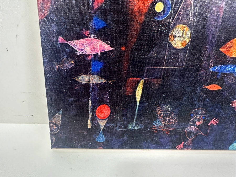Paul Klee Canvas Print Titled 'Fish Magic' 10' X 8' [Photo 4]