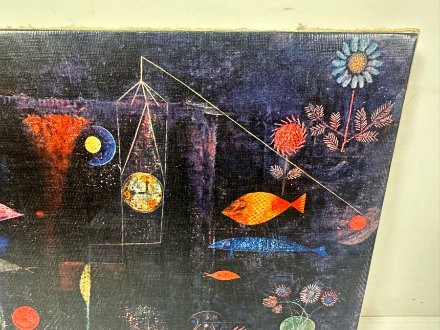 Paul Klee Canvas Print Titled 'Fish Magic' 10' X 8' [Photo 3]