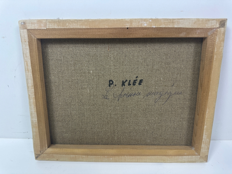 Paul Klee Canvas Print Titled 'Fish Magic' 10' X 8' [Photo 6]