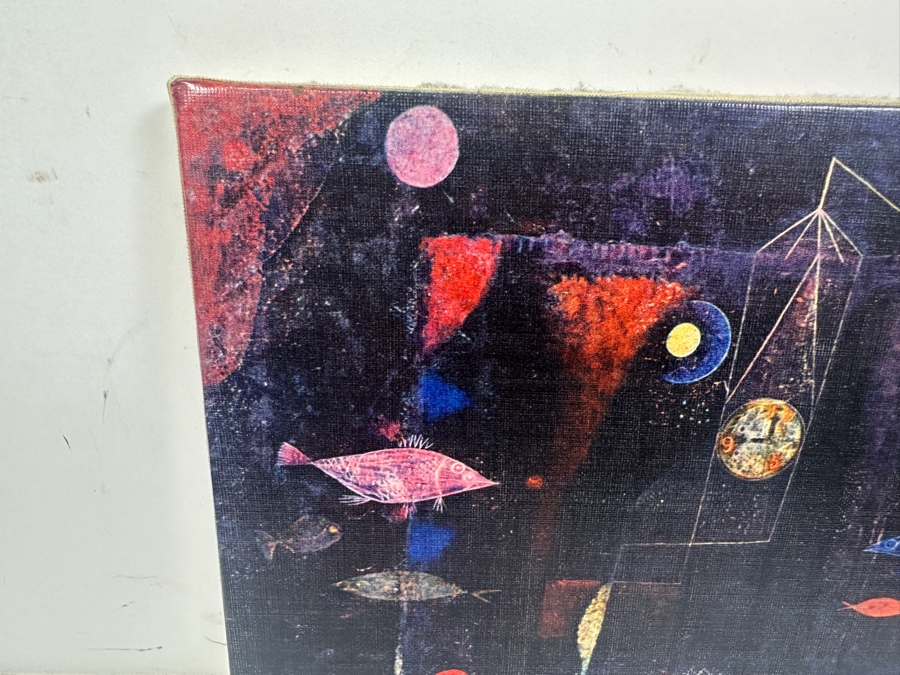 Paul Klee Canvas Print Titled 'Fish Magic' 10' X 8' [Photo 2]