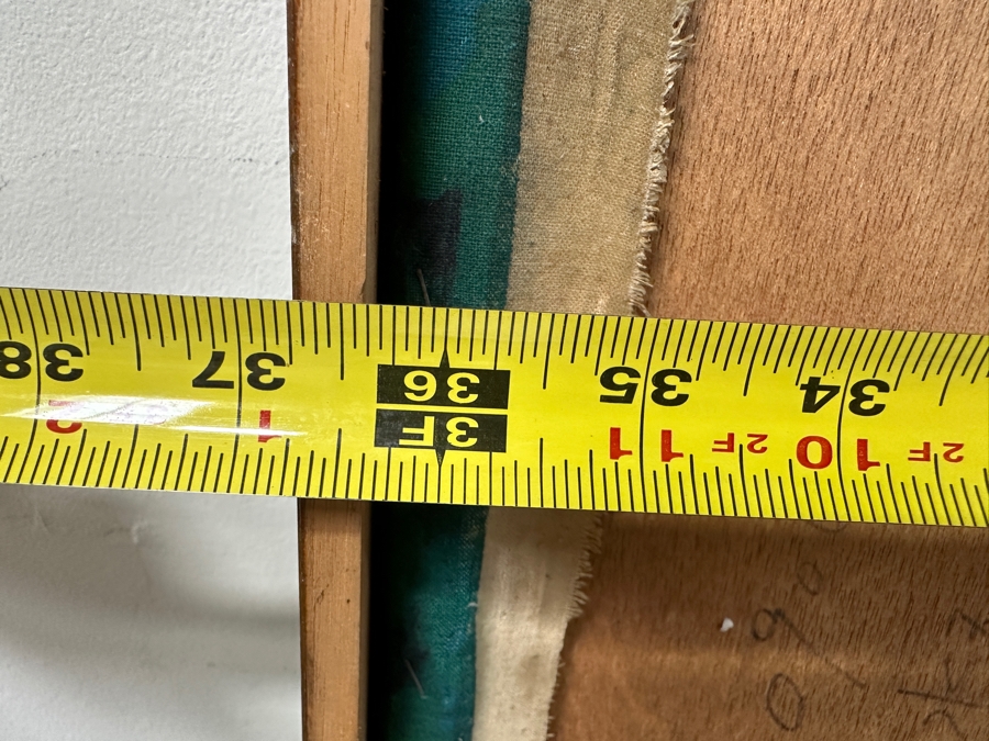 Original Chinese Batik Stone Rubbing 36 X 21 [Photo 14]