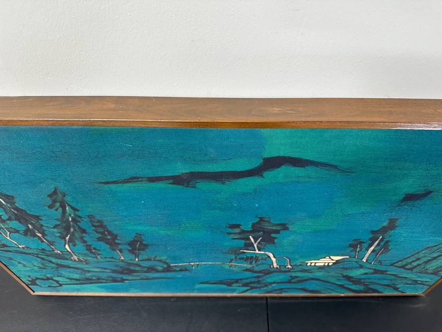 Original Chinese Batik Stone Rubbing 36 X 21 [Photo 9]