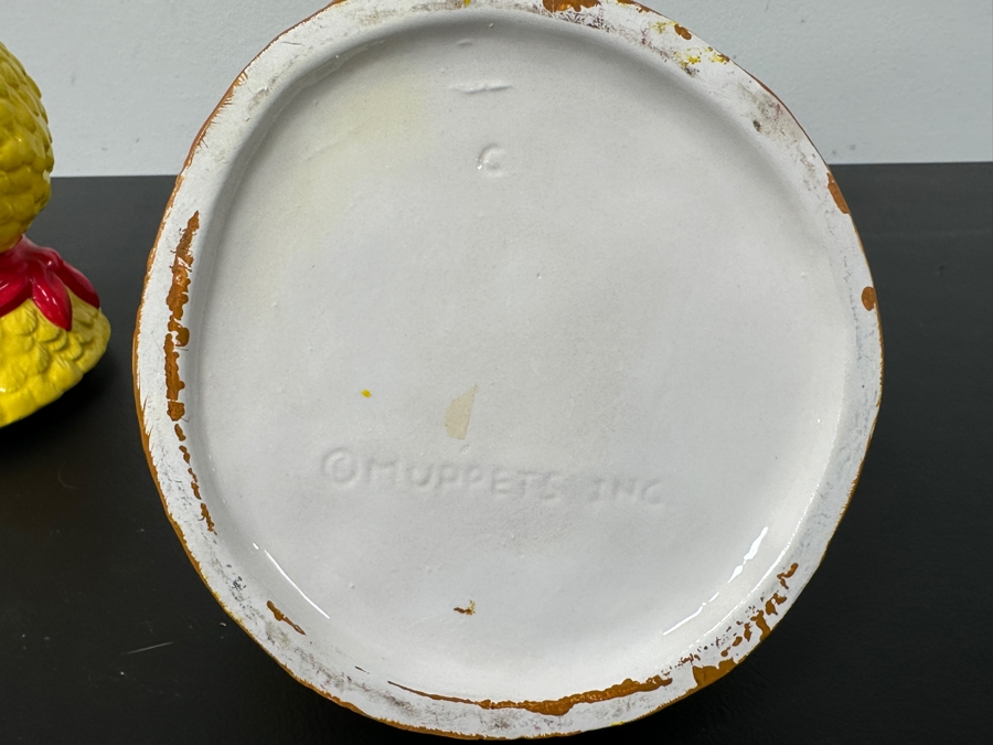 Vintage Muppets Big Bird Cookie Jar 10.5'H [Photo 9]