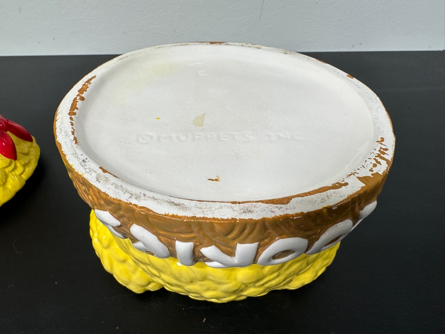 Vintage Muppets Big Bird Cookie Jar 10.5'H [Photo 6]