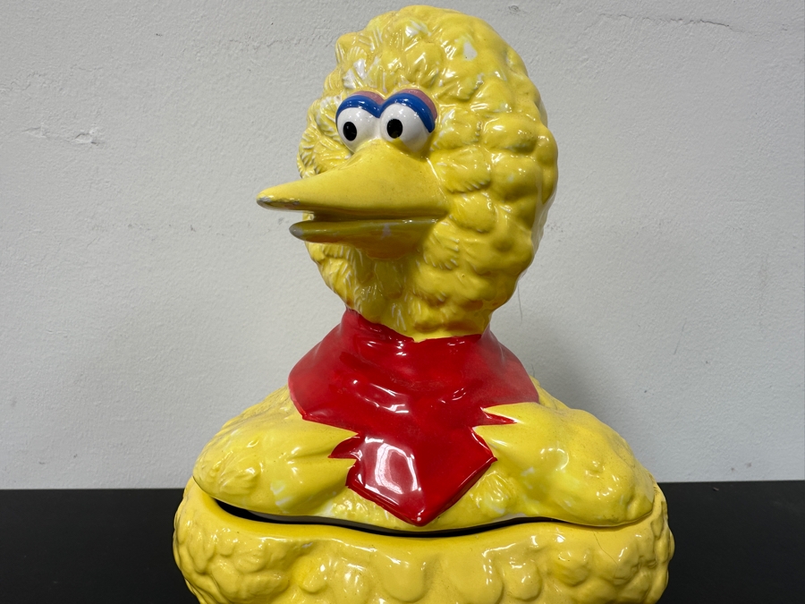 Vintage Muppets Big Bird Cookie Jar 10.5'H [Photo 2]