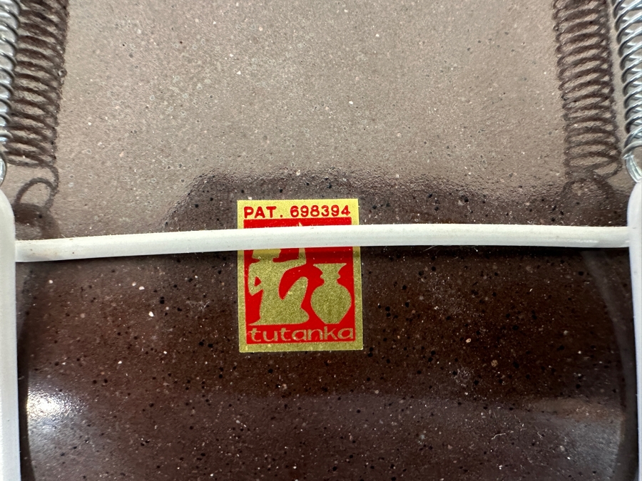 Japanese Cloisonne Enamel Plate Featuring Mount Fuji By Tutanka 9.5 X 7 [Photo 5]