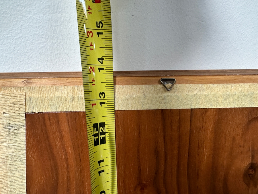 Buchschmid & Gretaux (B&G) German Marquetry Wooden Inlay Artwork Titled 'Musicians' 11.5 X 13.5 [Photo 12]