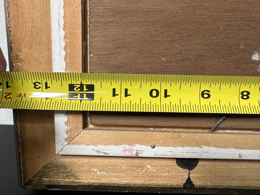 Original Oil Painting On Board Signed Steermann 12 X 9.5 Framed 16 X 14 [Photo 10]