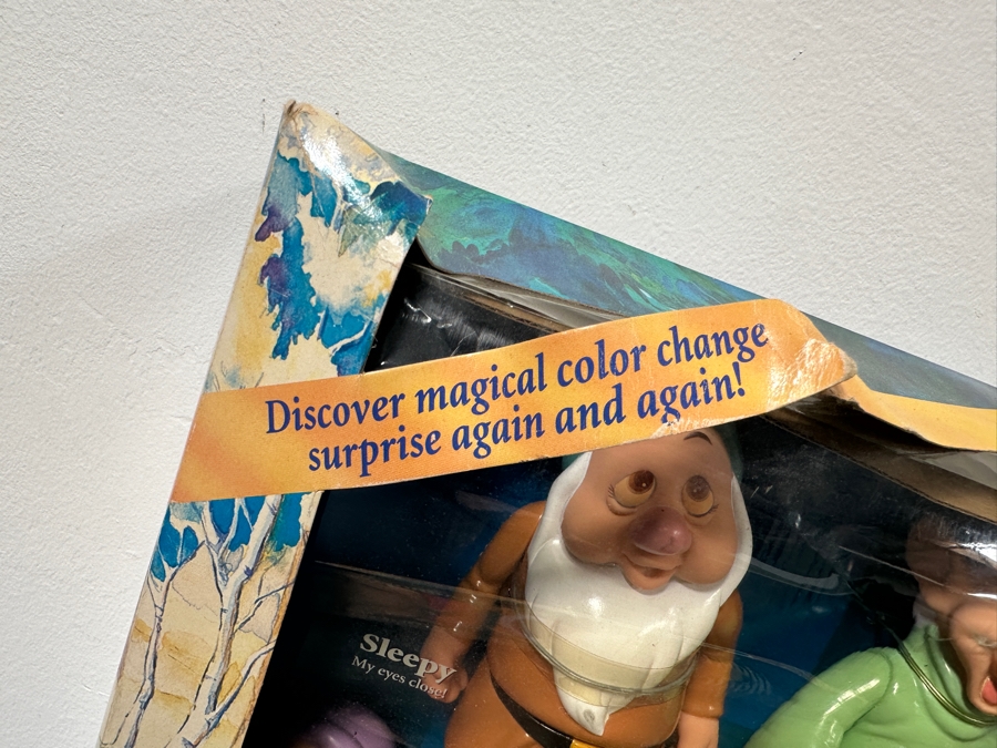 Vintage 1992 Mattel Walt Disney's Snow White And The Seven Dwarfs Gift Set 5278 In Original Box 18 X 13.5 [Photo 10]
