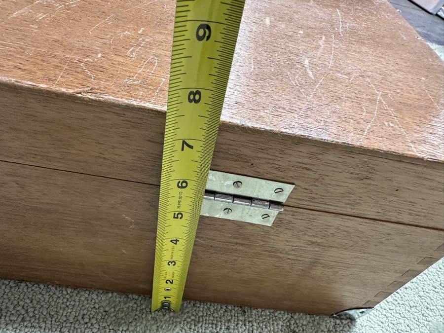 Penncrest Equatorial Refractor Telescope Model 2593 50 X 500 X 66mm With Tripod & Wooden Case Appears Barely Used If Ever 41W X 12.5D X 7.5H [Photo 10]