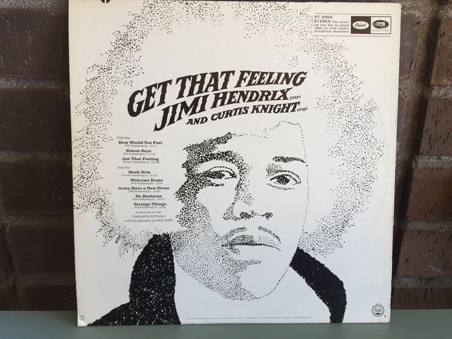 Jimi Hendrix & Curtis Knight ‎- Get That Feeling - Capitol Records ‎- ST-2856 [Photo 2]
