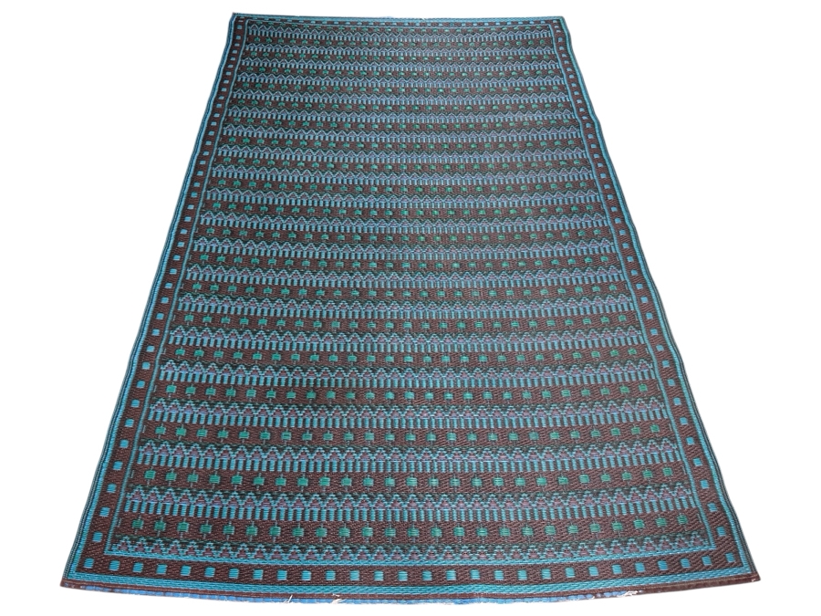 Mad Mats Recycled Plastics Woven Area Rug 57 X 93