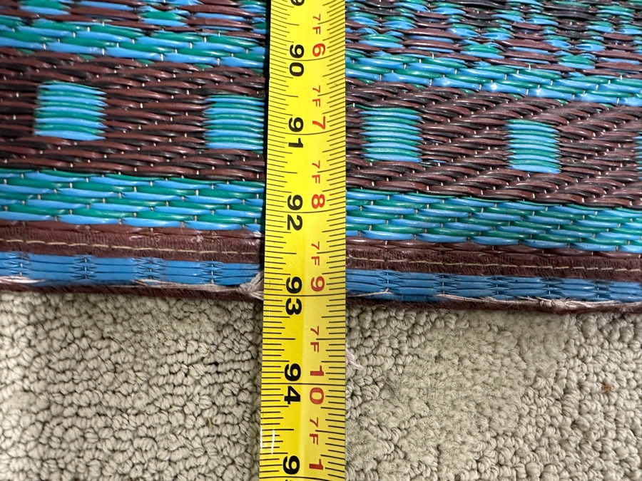 Mad Mats Recycled Plastics Woven Area Rug 57 X 93 [Photo 4]