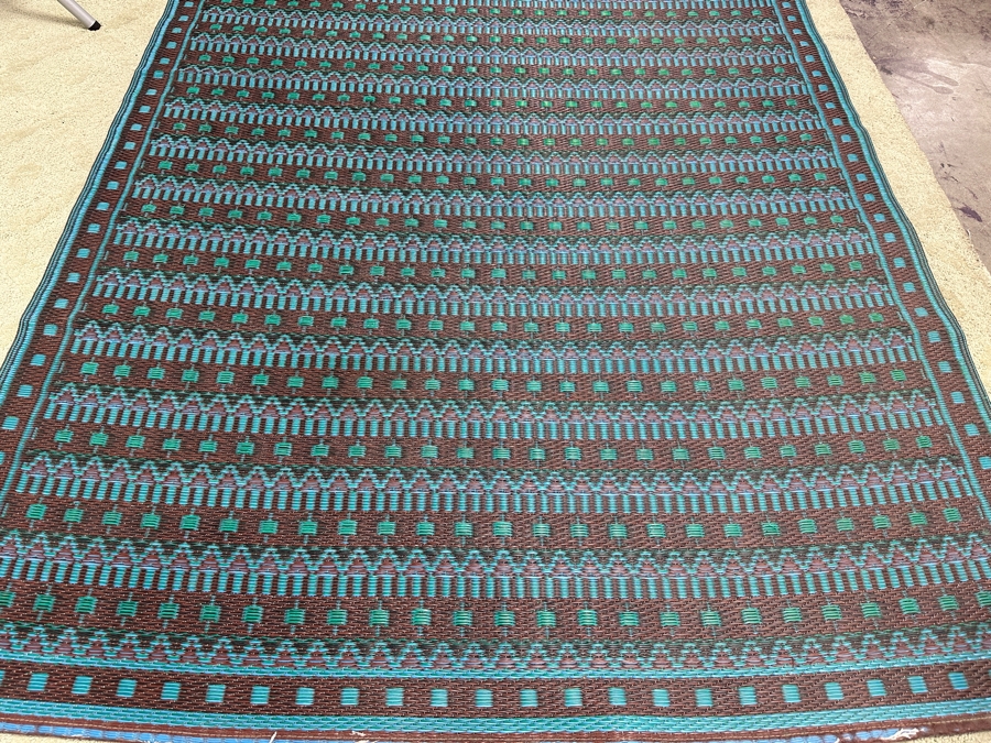 Mad Mats Recycled Plastics Woven Area Rug 57 X 93 [Photo 2]