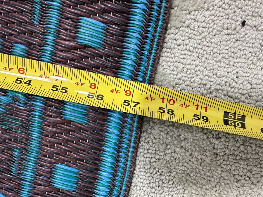 Mad Mats Recycled Plastics Woven Area Rug 57 X 93 [Photo 3]