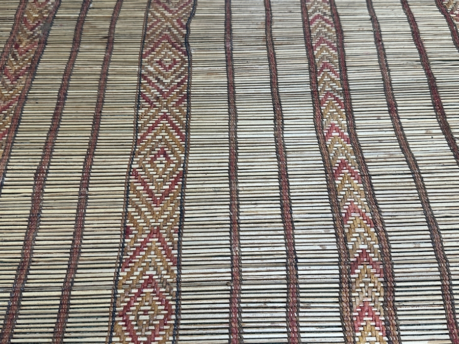 Vintage African Dogon Warrior Mat 48' X 48' [Photo 4]