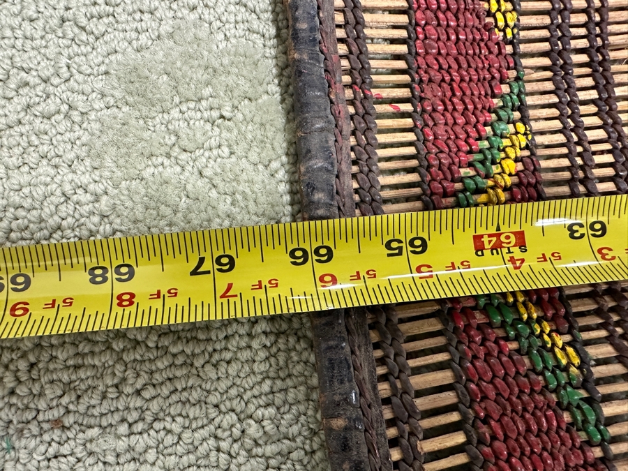 Vintage African Dogon Warrior Mat 66' X 86' [Photo 7]