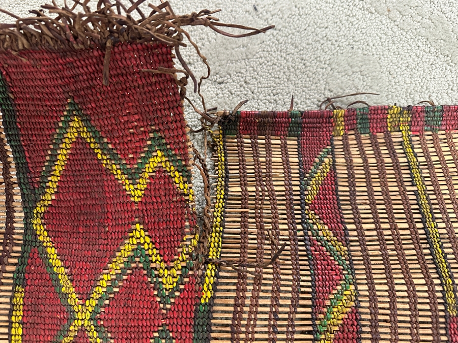 Vintage African Dogon Warrior Mat 66' X 86' [Photo 6]