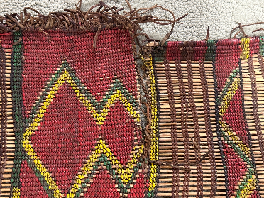 Vintage African Dogon Warrior Mat 66' X 86' [Photo 5]