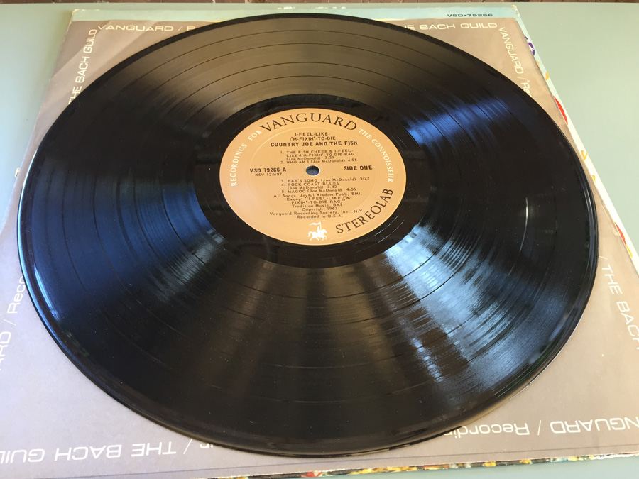 Country Joe And The Fish ‎- I-Feel-Like-I'm-Fixin'-To-Die - Vanguard ‎- VSD 79266 [Photo 3]