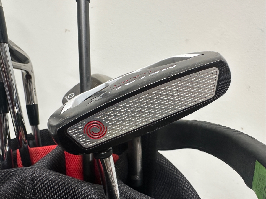 Golf Clubs Set With Titleist Driver And Irons, Odyssey Metal X D.A.R.T. Putter, TaylorMade Drivers, New Titleist Golf Balls & Callaway Golf Bag [Photo 7]