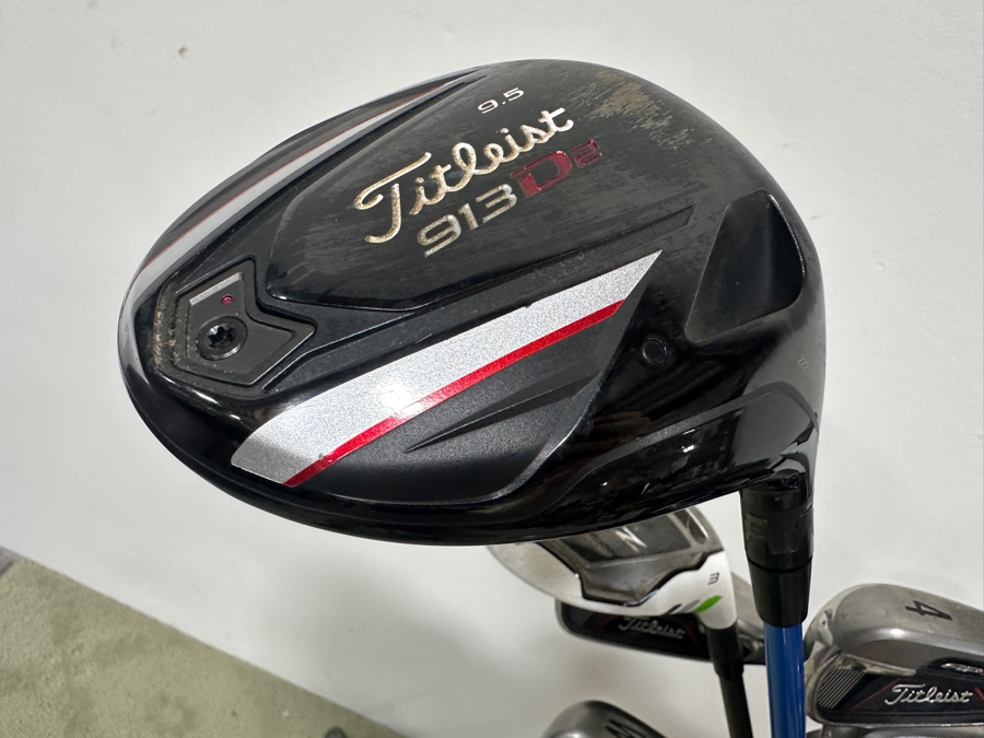 Golf Clubs Set With Titleist Driver And Irons, Odyssey Metal X D.A.R.T. Putter, TaylorMade Drivers, New Titleist Golf Balls & Callaway Golf Bag [Photo 2]