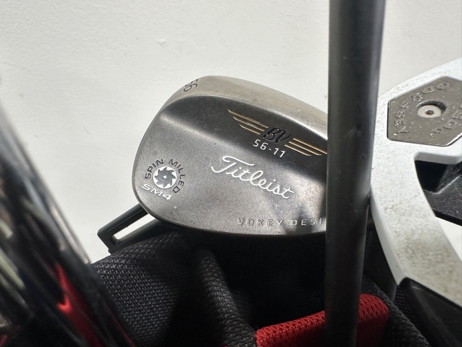 Golf Clubs Set With Titleist Driver And Irons, Odyssey Metal X D.A.R.T. Putter, TaylorMade Drivers, New Titleist Golf Balls & Callaway Golf Bag [Photo 11]