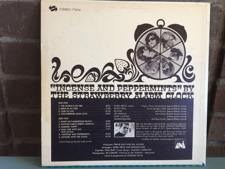 Strawberry Alarm Clock ‎- Incense And Peppermints - UNI Records ‎- 73014 [Photo 3]