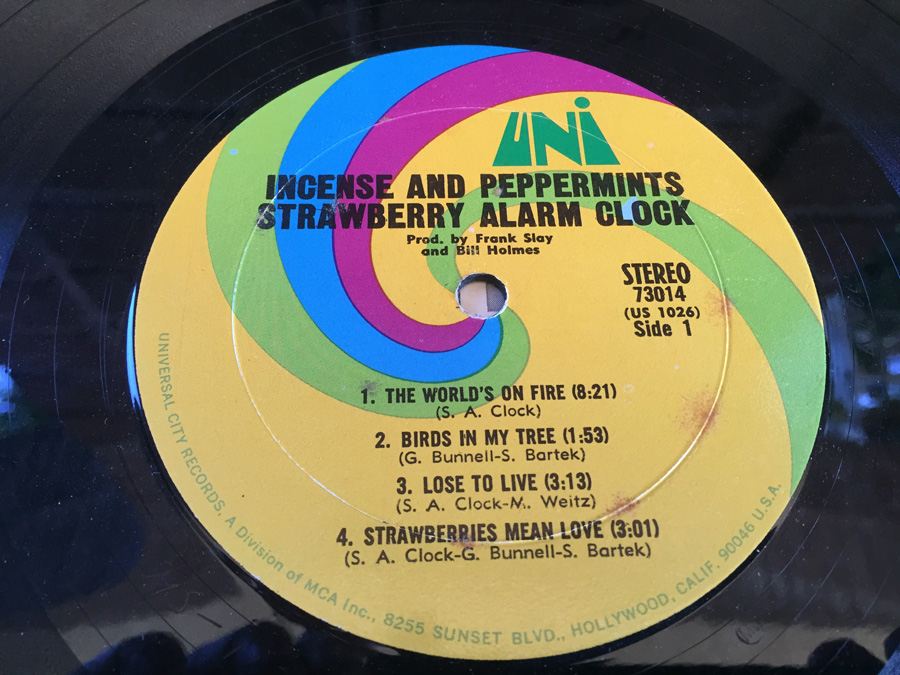 Strawberry Alarm Clock ‎- Incense And Peppermints - UNI Records ‎- 73014 [Photo 5]
