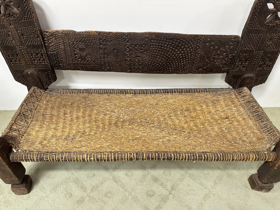 Vintage Afghani Bench 82W X 31D X 48H [Photo 8]