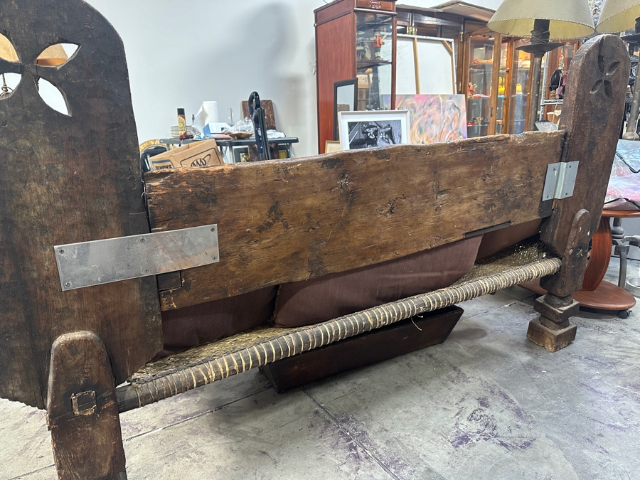 Vintage Afghani Bench 82W X 31D X 48H [Photo 15]